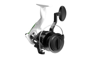 Image of Zebco Bite Alert Spinning Reel and Rod Combo, 7ft 2-PC Fiberglass Pole, Extended EVA Handle, SZ 60 Reel, Pre-Spooled w/ 20lb Zebco Line, 4.9-1 Ratio, Black/White, BA60702MHA.NS3