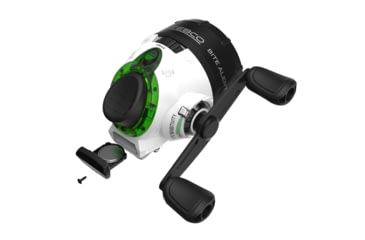 Image of Zebco Bite Alert Spincast Reel and Rod Combo, 7ft 2-PC Fiberglass Rod w/ Built-in Hook Keeper, Electronic Bite Alert Reel w/ Ceramic Pick-Up Pin and Dial-Adjustable Drag, BA808J702MHA.NS3