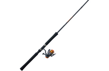 Image of Zebco Crappie Fighter Spinning Combo, 10 ft, Gray/Orange, CRFUL102LA.NS4