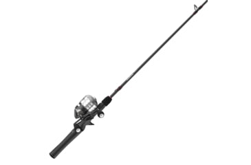 Image of Zebco Delta Spincast Reel and Rod Combo, 5ft 6in 2-PC Pole, SZ 20 Reel, Changeable Righ/Left Retrieve, Pre-Spooled w/ 6lb Zebco Fishing Line, Cool Gray, ZD20562ML.NS3