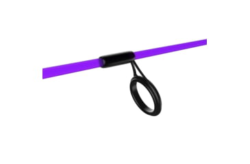 Image of Zebco Dock Demon Spinning Reel and Rod Combo, 30in 1-PC Fiberglass Pole, EVA Rod Handle, SZ 10 Reel, train Drag, Pre-Spooled w/ 6lb Zebco Line, Purple, DOCKPRSP301M.FB6