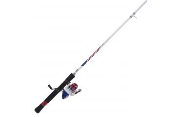 Image of Zebco Folds Of Honor 20sz 2pc Med Spin Combo FOHS20602M.08C.NS4