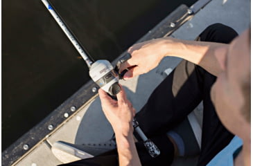 Image of Zebco Folds of Honor Spincast Reel and Rod Combo, 6ft 2-PC Rod w/ EVA Handle, QuickSet Anti-Reverse Reel w/ Bite Alert, 33602MFOHC.NS4
