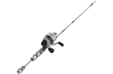 Image of Zebco Folds of Honor Spincast Reel and Rod Combo, 6ft 2-PC Rod w/ EVA Handle, QuickSet Anti-Reverse Reel w/ Bite Alert, 33602MFOHC.NS4