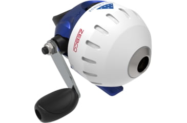 Image of Zebco Folds Of Honor Spincast Combo Rod, 6ft, Medium, Moderate, 2 Pieces, Blue/White, FOHLC3602M.NS4
