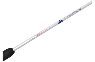 Image of Zebco Folds Of Honor Spincast Combo Rod, 6ft, Medium, Moderate, 2 Pieces, Blue/White, FOHLC3602M.NS4