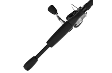 Image of Zebco 33 Micro Spinning Reel and Telescopic Rod Combo, Extendable 19in to 5ft Telescopic Pole w/ ComfortGrip Rod Handle, QuickSet Anti-Reverse Reel, Silver/Black, 33MS505ULTELA.FB4