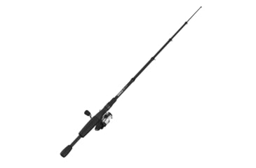Image of Zebco 33 Micro Spinning Reel and Telescopic Rod Combo, Extendable 19in to 5ft Telescopic Pole w/ ComfortGrip Rod Handle, QuickSet Anti-Reverse Reel, Silver/Black, 33MS505ULTELA.FB4