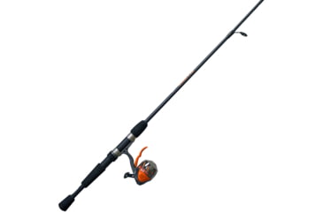 Image of Zebco Micro Triggerspin Combo, Medium-Light Power, 78 in, Black, CRFTS662MLA.NS4