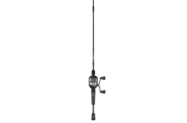 Image of Zebco Omega Pro Spincast Reel and Rod Combo, 6ft 2-PC IM6 Graphite Pole, Split MaxTac Grip Rod Handle, SZ 30 Reel, Pre-spooled w/ 10lb Zebco Line, Black, ZO30PRO602M.NS3