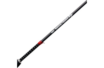 Image of Zebco Rhino Tough Spinning Rod, 2 Piece, Medium, Glowtip, Heavy Duty, 7, RNGS702MB.PB2