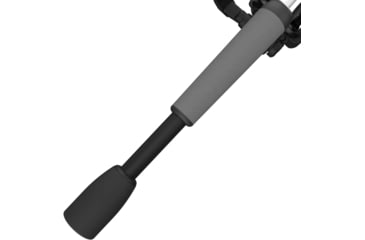 Image of Zebco Roam 20 Size Spinning Combo, 8 lb Line, w/2 Piece Medium Light Rod, Black, 6ft, ROAMBK20602ML.NS3