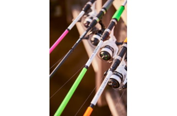 Image of Zebco Roam 20 Size Spinning Combo, 8 lb Line, w/2 Piece Medium Light Rod, Black, 6ft, ROAMBK20602ML.NS3