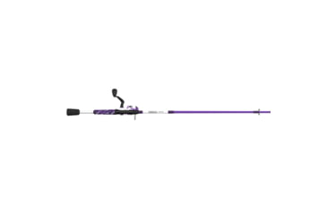Image of Zebco Roam Spinning Reel and Rod Combo, 6ft 2-PC Fiberglass Pole, Split ComfortGrip Handle, Soft-Touch Handle Knob, SZ 20 Reel, Purple, ROAMPR20602ML.NS3