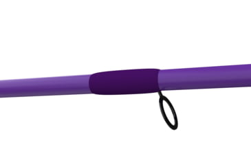 Image of Zebco Roam Spinning Reel and Rod Combo, 6ft 2-PC Fiberglass Pole, Split ComfortGrip Handle, Soft-Touch Handle Knob, SZ 20 Reel, Purple, ROAMPR20602ML.NS3
