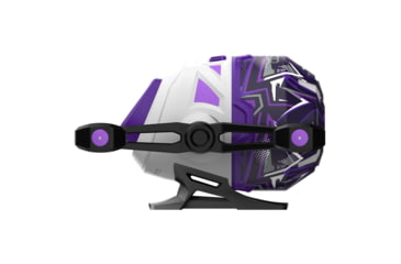 Image of Zebco Roam Spincast Reel and Rod Combo, 6ft 2-PC Fiberglass Pole, ComfortGrip Handle, QuickSet Anti-Reverse Reel, Pre-Spooled w/ 10lb Zebco Line, Purple, ROAMPR3602M.NS3