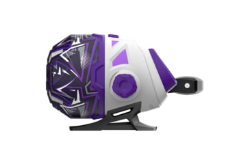 Image of Zebco Roam Spincast Reel and Rod Combo, 6ft 2-PC Fiberglass Pole, ComfortGrip Handle, QuickSet Anti-Reverse Reel, Pre-Spooled w/ 10lb Zebco Line, Purple, ROAMPR3602M.NS3