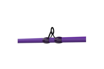 Image of Zebco Roam Baitcast Reel and Rod Combo, 6ft 6in 2-PC Fiberglass Pole w/ Split-Grip MaxTac Handle, Lightweight Graphite Frame, RH Retrieve, Purple, ROAMPR100662MH.NS3