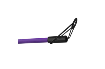 Image of Zebco Roam Baitcast Reel and Rod Combo, 6ft 6in 2-PC Fiberglass Pole w/ Split-Grip MaxTac Handle, Lightweight Graphite Frame, RH Retrieve, Purple, ROAMPR100662MH.NS3