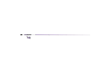 Image of Zebco Roam Spinning Reel and Rod Combo, 6ft 6in 2-PC Fiberglass Pole, Split ComfortGrip Handle, Soft-Touch Handle Knob, SZ 30 Reel, Purple, ROAMPR30662M.NS3
