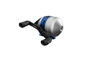 Image of Zebco Salt Fisher 33 Spincast Reel and Rod Combo, 6ft 6in 2-PC Medium-Heavy, Moderate-Fast Fiberglass Rod, Interchangeable Retrieve, 12lb Line, Blue/Silver, SF33N662MH.NS3