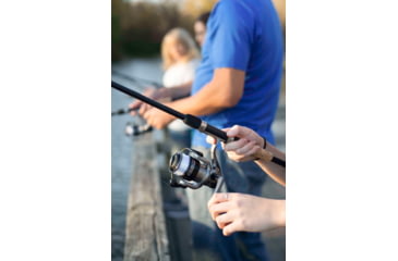 Image of Zebco Spyn Spinning Combo 2 Piece Ml Cork/Fiberglass, Size 10, 4.3-1 Ratio, 3Bb w/ 6# Line, 6ft, SPYN10602ML.NS3