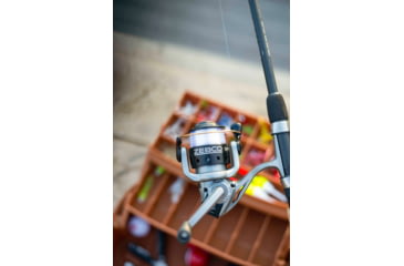 Image of Zebco Spyn Spinning Combo 2 Piece Ml Cork/Fiberglass, Size 10, 4.3-1 Ratio, 3Bb w/ 6# Line, 6ft, SPYN10602ML.NS3