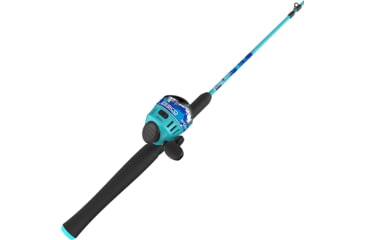Image of Zebco Splash Combo Spincast, On 6ft 2 Piece Rod, 4 Pack Asstmnt, 2 Blue / 2 Purp, BRSSPLASHSC602M