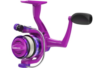 Image of Lew's Custom Lite Spinning Rod, 6ft 10in 1-PC HM85 Graphite Rod, Medium-Heavy  w/ Fast, Stainless Steel Guides w/ Titanium Oxide Inserts, Split-Grip Handle, Black, CLTSPS