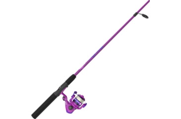 Image of Lew's Custom Lite Casting Rod, 7ft 1in 1-PC HM85 Graphite Rod, Heavy  w/ Fast, Stainless Steel Guides w/ Titanium Oxide Inserts, Split-Grip Handle, Black, CLSKR