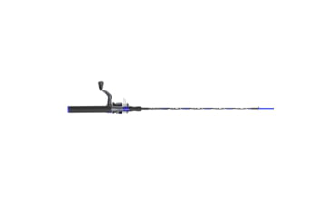 Image of Zebco Splash Spinning Reel and Rod Combo, 6ft 2-PC Fiberglass Rod, Medium-Light, Moderate, SZ 20 Reel, 5.2-1 Ratio, 2-Bearings, All Metal Gears, Z-Splash Blue, SPLZFB20602ML.NS4