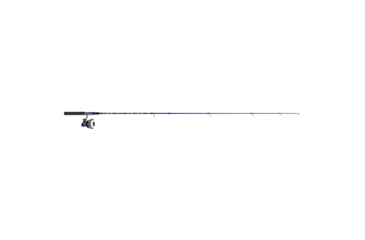 Image of Zebco Splash Spinning Reel and Rod Combo, 6ft 2-PC Fiberglass Rod, Medium-Light, Moderate, SZ 20 Reel, 5.2-1 Ratio, 2-Bearings, All Metal Gears, Z-Splash Blue, SPLZFB20602ML.NS4