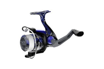 Image of Zebco Splash Spinning Reel and Rod Combo, 6ft 2-PC Fiberglass Rod, Medium-Light, Moderate, SZ 20 Reel, 5.2-1 Ratio, 2-Bearings, All Metal Gears, Z-Splash Blue, SPLZFB20602ML.NS4