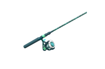 Image of Zebco Splash Spinning Reel and Rod Combo, 6ft 2-PC Fiberglass Rod, Medium-Light, Moderate, SZ 20 Reel, 5.2-1 Ratio, 2-Bearings, All Metal Gears, Grunge Green, SPLGRG20602ML.NS4