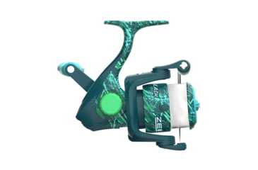 Image of Zebco Splash Spinning Reel and Rod Combo, 6ft 2-PC Fiberglass Rod, Medium-Light, Moderate, SZ 20 Reel, 5.2-1 Ratio, 2-Bearings, All Metal Gears, Grunge Green, SPLGRG20602ML.NS4