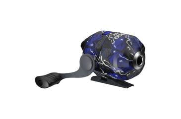 Image of Zebco Splash Spincast Reel and Rod Combo, 6ft 1-PC Fiberglass Rod, Medium, Moderate, SZ 20 Reel, Ball Bearing System, All Metal Gears, Z-Splash Blue, SPLZFBSC602M.NS4