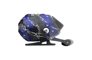 Image of Zebco Splash Spincast Reel and Rod Combo, 6ft 1-PC Fiberglass Rod, Medium, Moderate, SZ 20 Reel, Ball Bearing System, All Metal Gears, Z-Splash Blue, SPLZFBSC602M.NS4