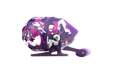 Image of Zebco Splash Spincast Reel and Rod Combo, 6ft 1-PC Fiberglass Rod, Medium, Moderate, SZ 20 Reel, Ball Bearing System, All Metal Gears, Tidepool Purple, SPLTPPSC602M.NS4