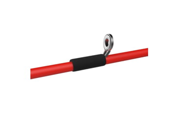 Image of Zebco Splash Spincast Reel and Rod Combo, 6ft 1-PC Fiberglass Rod, Medium, Moderate, SZ 20 Reel, Ball Bearing System, All Metal Gears, Z-Splash Red, SPLZFRSC602M.NS4