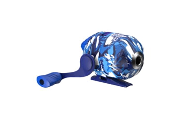 Image of Zebco Splash Spincast Reel and Rod Combo, 6ft 1-PC Fiberglass Rod, Medium, Moderate, SZ 20 Reel, Ball Bearing System, All Metal Gears, Tidepool Blue, SPLTPBSC602M.NS4