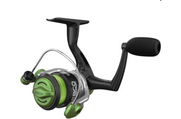 Image of Zebco Stinger Spinning Reel and Rod Combo, 5ft 6in 2-PC Fiberglass Pole, EVA Rod Handle, SZ 10 Reel, Changeable Righ/Left Retrieve, Silver/Black, SSP10562LA.NS3