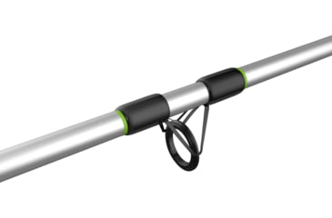 Image of Zebco Stinger Spinning Reel and Rod Combo, 7ft 2-PC Fiberglass Pole, EVA Rod Handle, SZ 50 Reel, Changeable Righ/Left Retrieve, Built-In Hook Keeper, Silver/Black, SSP50702MHA.NS3