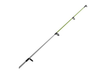 Image of Zebco Stinger Spinning Reel and Rod Combo, 4ft 6in 2-PC Fiberglass Pole, EVA Rod Handle, SZ 10 Reel, Changeable Righ/Left Retrieve, Silver/Black, SSP10462ULA.NS3