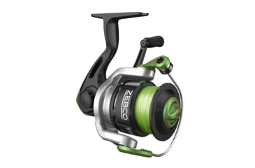 Image of Zebco Stinger Spinning Reel and Rod Combo, 6ft 6in 2-PC Fiberglass Pole, EVA Rod Handle, SZ 30 Reel, Changeable Righ/Left Retrieve, Silver/Black, SSP30662MA.NS3