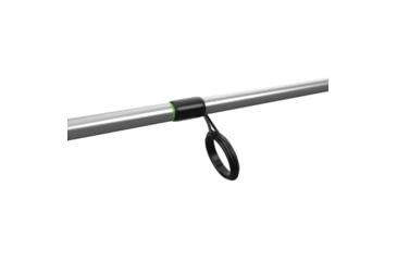 Image of Zebco Stinger Spinning Reel and Rod Combo, 6ft 6in 2-PC Fiberglass Pole, EVA Rod Handle, SZ 30 Reel, Changeable Righ/Left Retrieve, Silver/Black, SSP30662MA.NS3