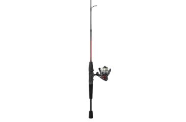 Image of Zebco Verge Spinning Reel and Rod Combo, 5ft 2-PC Pole, SZ 05 Reel, Changeable Righ/Left Retrieve, Pre-Spooled w/ 4lb Zebco Line, Black, VERGE05502UL.NS3