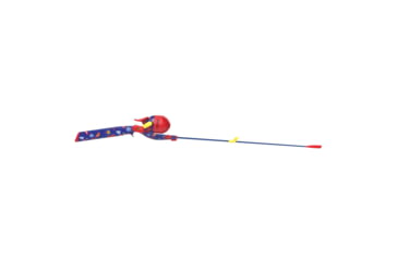 Image of Zebco Youth Wonder Woman Floating Spincast Reel and Rod Combo, 29in Fiberglass Rod, Light, Moderate, SZ 20 Reel, RH Retrieve, Pre-Spooled w/ 6lb Line, Pink, YFCWWOMAN.FB6