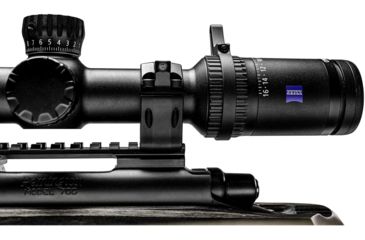 Image of Zeiss 30mm Ultralight 1913 MS Rings w/ Level - X-High, 1.375in/34.9mm, Black, High, 000000-2345-660