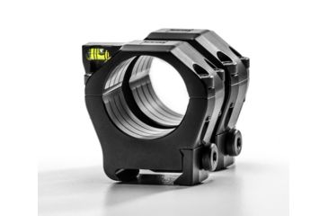 Image of Zeiss Ultralight 1913 MS Rings w/ Level - Low, 30mm, .850in/21.6mm, Black, Low, 000000-2309-905
