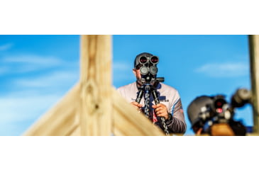 Image of Zeiss Conquest HDX LRP 15x56mm Abbe-Konig Binocular w/ Miliradian Reticle, Black, 525636-9901-000